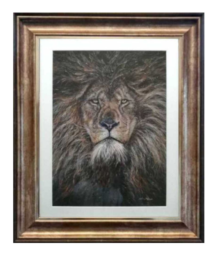 The King Limited Edition Print Framed