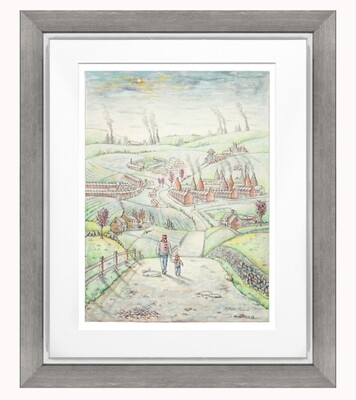 Stoke City Are We There Yet? Limited Edition Print Framed