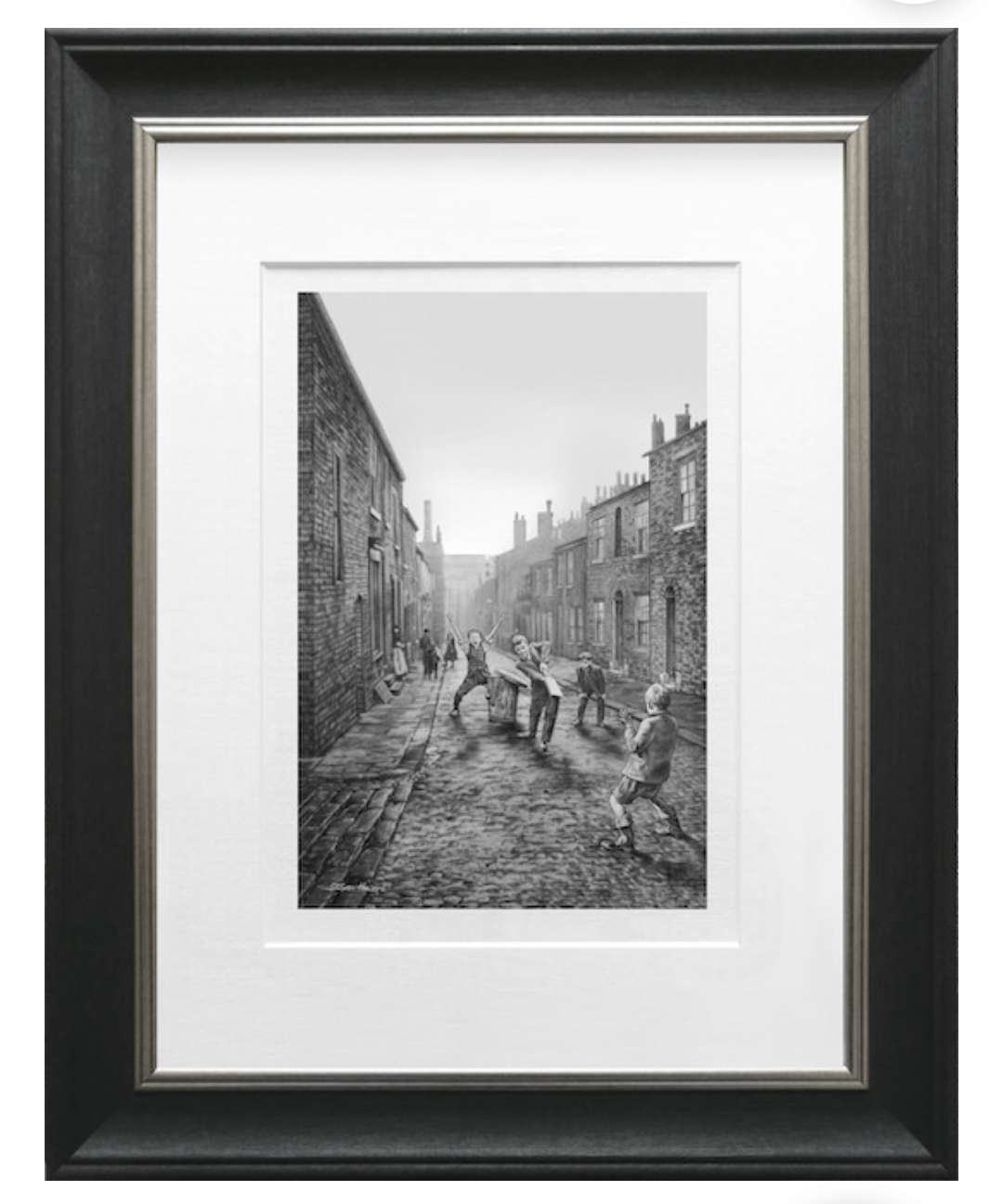 Owzat! Limited Edition Print Framed