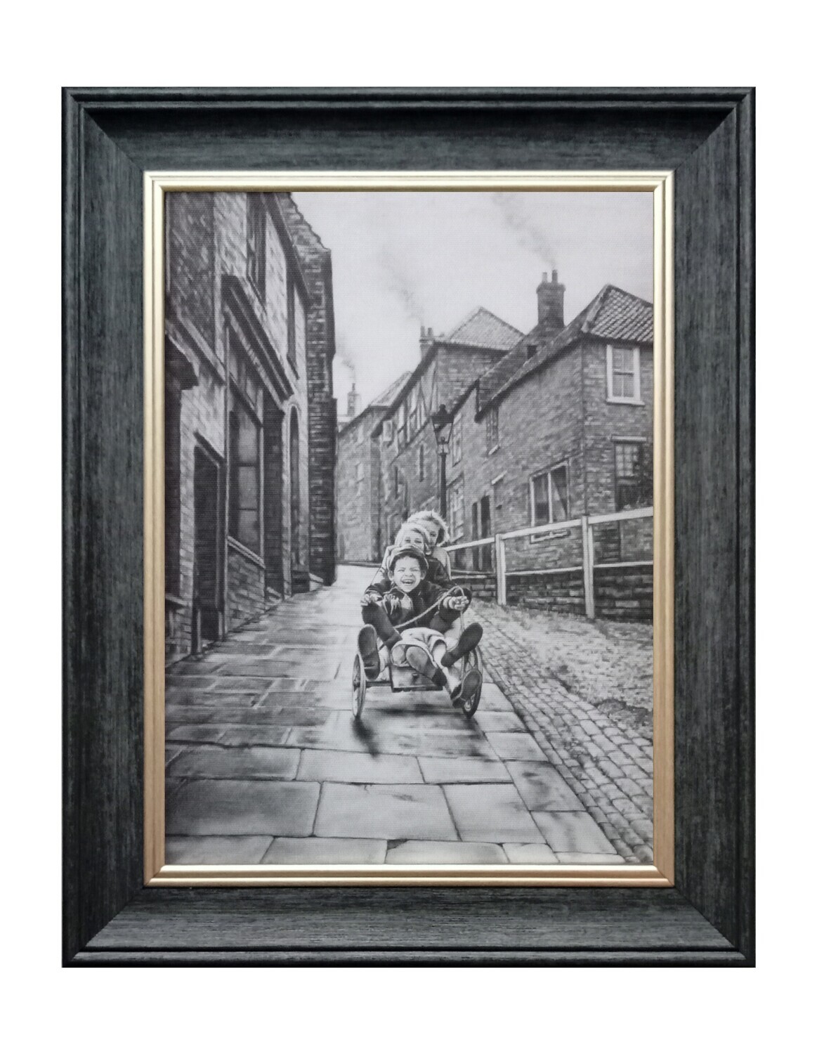 Hold Tight Canvas Print Framed Small