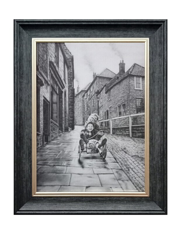 Hold Tight Canvas Print Framed Small