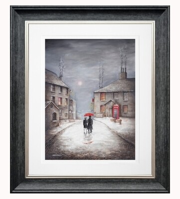 Moonlight Walk Limited Edition Print Framed