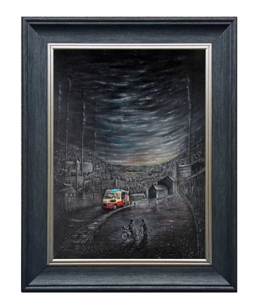The Summer of '76 Canvas Print Framed Small