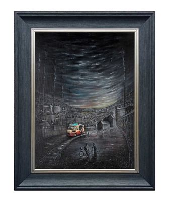 The Summer of '76 Canvas Print Framed Small