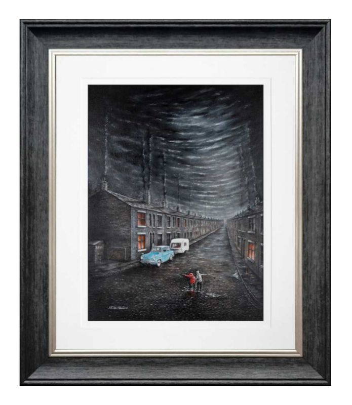 Summer Holidays Limited Edition Print Framed