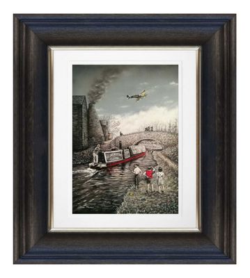 Salute to the Skies Giclée Print Chunky Frame.
