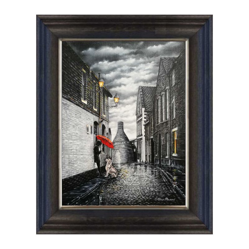 Best Friends Canvas Print Chunky Frame.