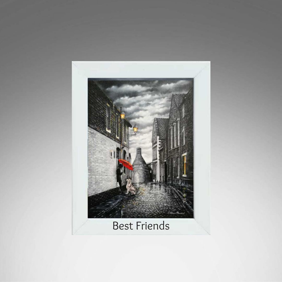 Best Friends White Frame.