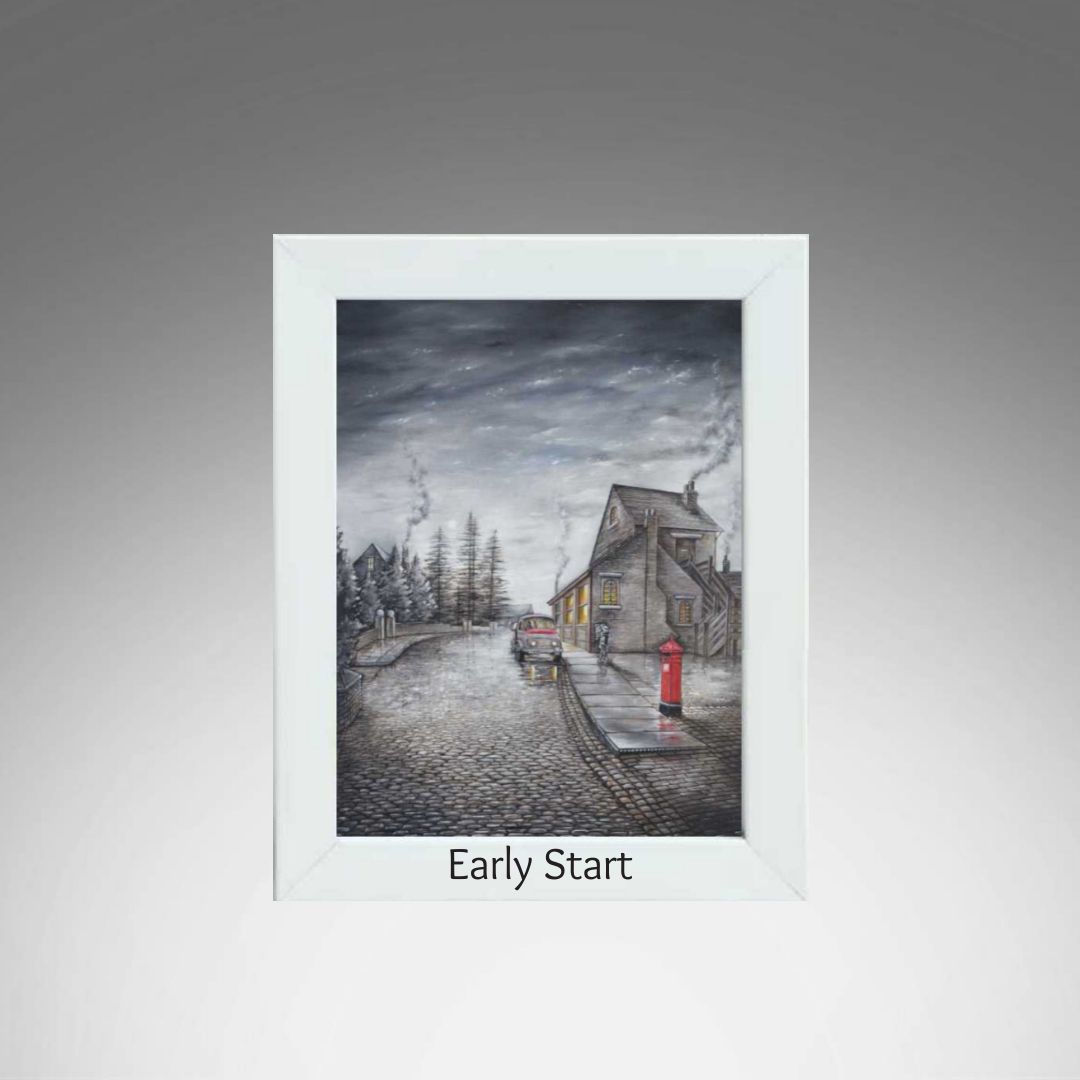 Early Start White Frame.