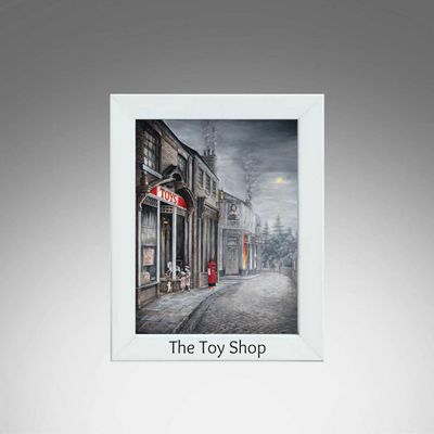 The Toy Shop White Frame.
