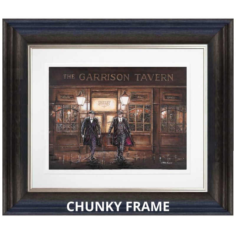 Peaky Blinders No F*cking Fighting Giclée Framed