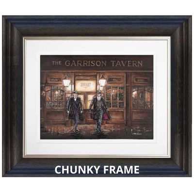 Peaky Blinders No F*cking Fighting Giclée Framed