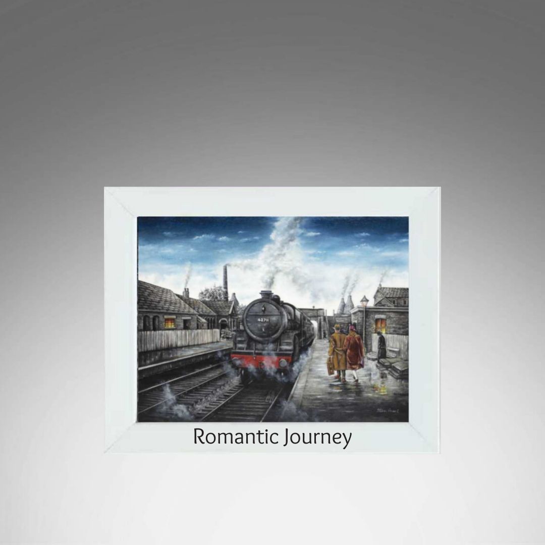 Romantic Journey White Frame.