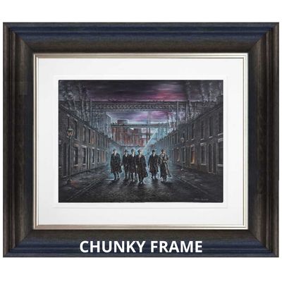 Peaky Blinders Who's Gonna Stop Us? Giclée Framed