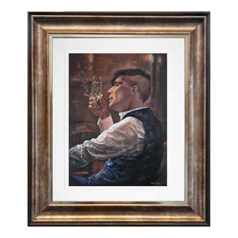 I'm not god. Not yet! Giclée Limited Edition Antique Bronze Frame