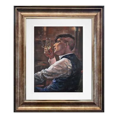 I'm not god. Not yet! Giclée Limited Edition Antique Bronze Frame