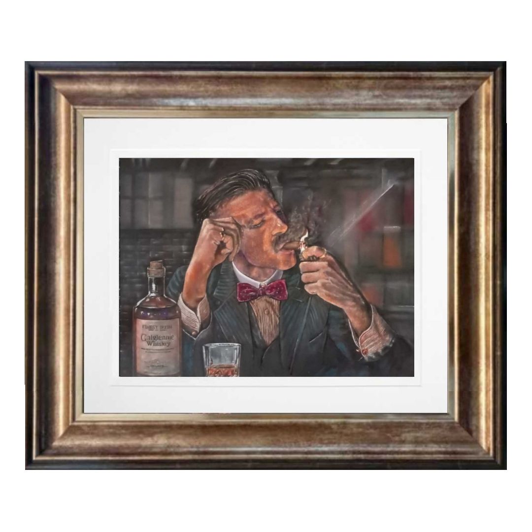 I'm a good man, but.. Giclée Limited Edition Antique Bronze Frame