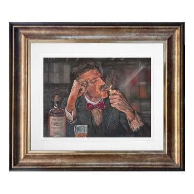 I'm a good man, but.. Giclée Limited Edition Antique Bronze Frame