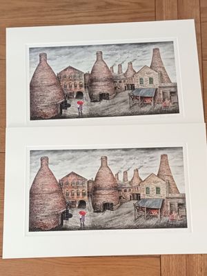 Gladstone Pottery Limited Edition Print