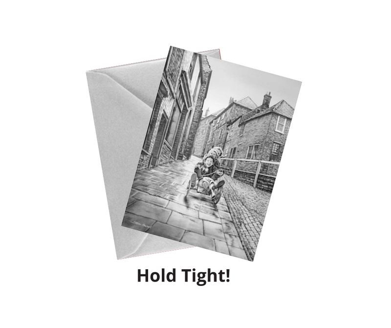 Holt Tight Greetings Card.