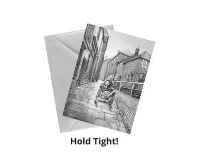 Hold Tight Greetings Card