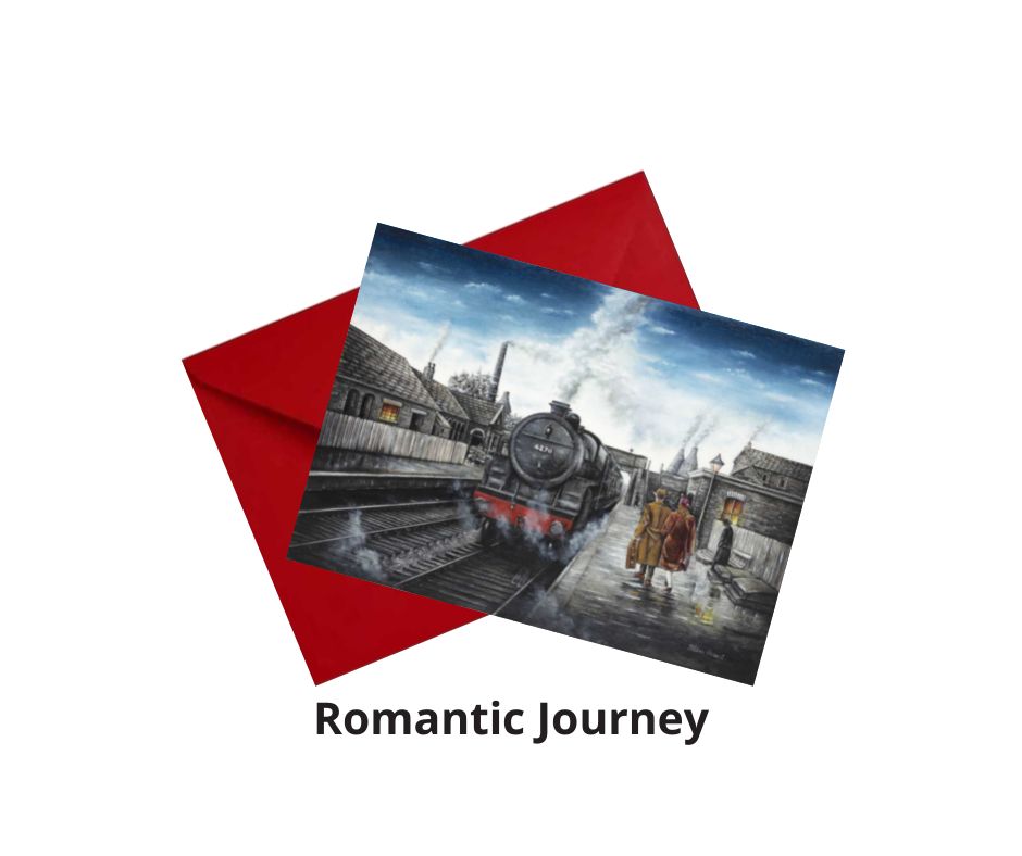 Romantic Journey Greetings Card