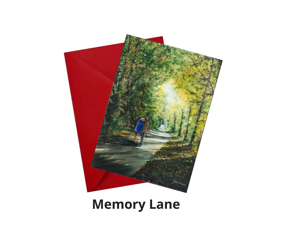Memory Lane Greetings Card