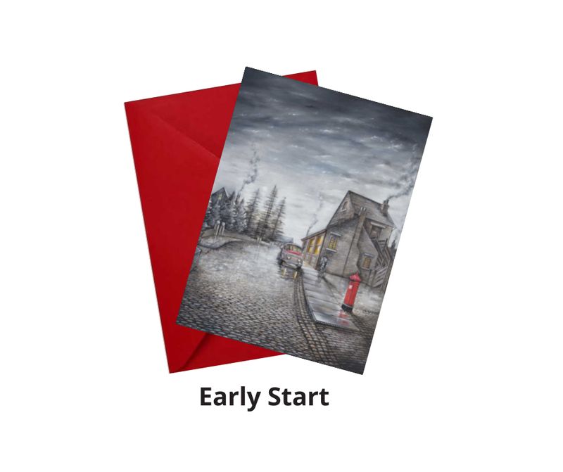Early Start Greetings Card