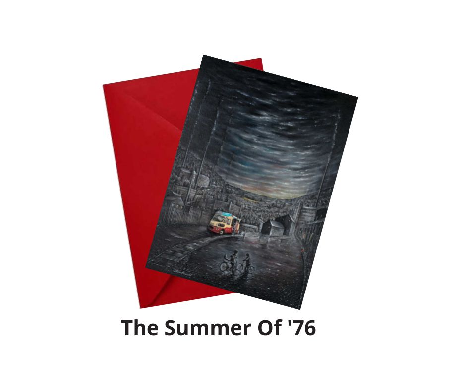 The Summer of '76 Greetings Card