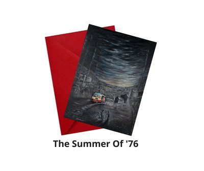 The Summer of '76 Greetings Card