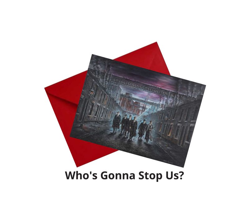 Who's Gonna Stop Us? Greetings Card
