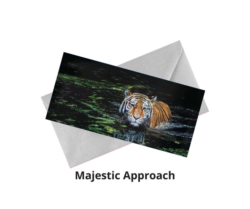Majestic Approach Greetings Card