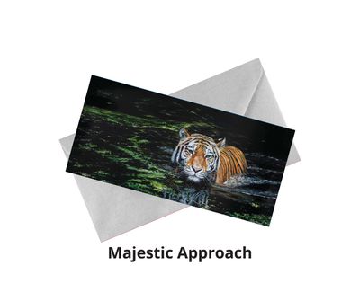 Majestic Approach Greetings Card