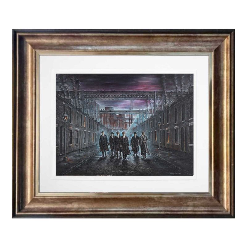 Who's Gonna Stop Us? Giclée Limited Edition Antique Bronze Frame