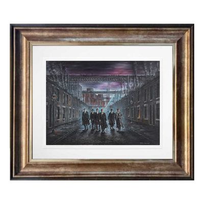 Who's Gonna Stop Us? Giclée Limited Edition Antique Bronze Frame