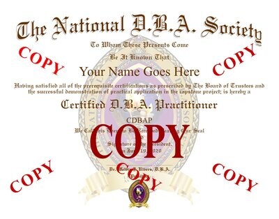 CDBAP® Certification Program