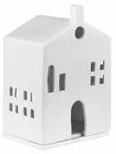 Maison photophore en porcelaine &quot;big house&quot;