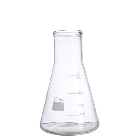 Vase Chimie Fiole Erlenmeyer     500ml
