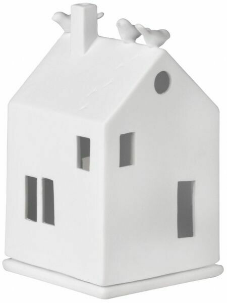 Maison Photophore en Porcelaine &quot;Bird House&quot;