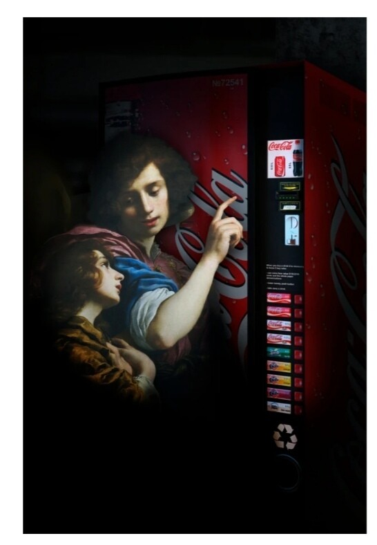 Affiche Vending Machine  artiste Jose Luis Guerrero