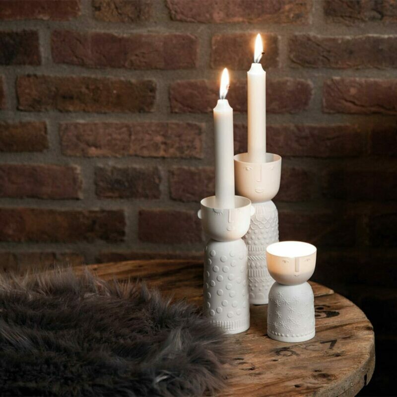 Bougeoir ou Vase en Porcelaine Lucia Tall