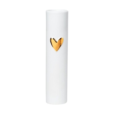 Vase Coeur Love col Or