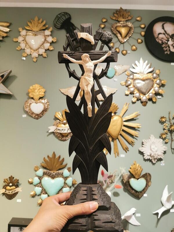 Crucifix Sur Socle Epoque Napoleon III