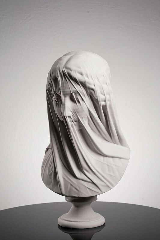 Sculpture Vierge Voilée