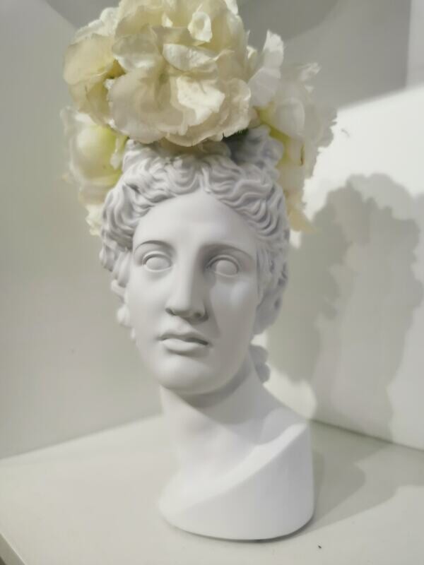 Apollo Vase col white