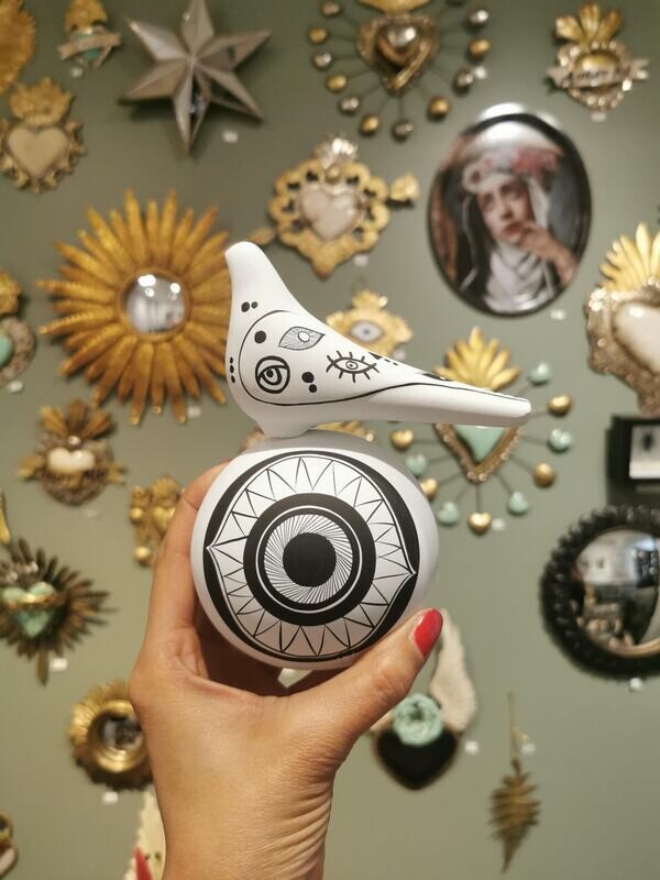 Colombe EYE Tatouée White