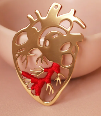 Pins COEUR BATTANT