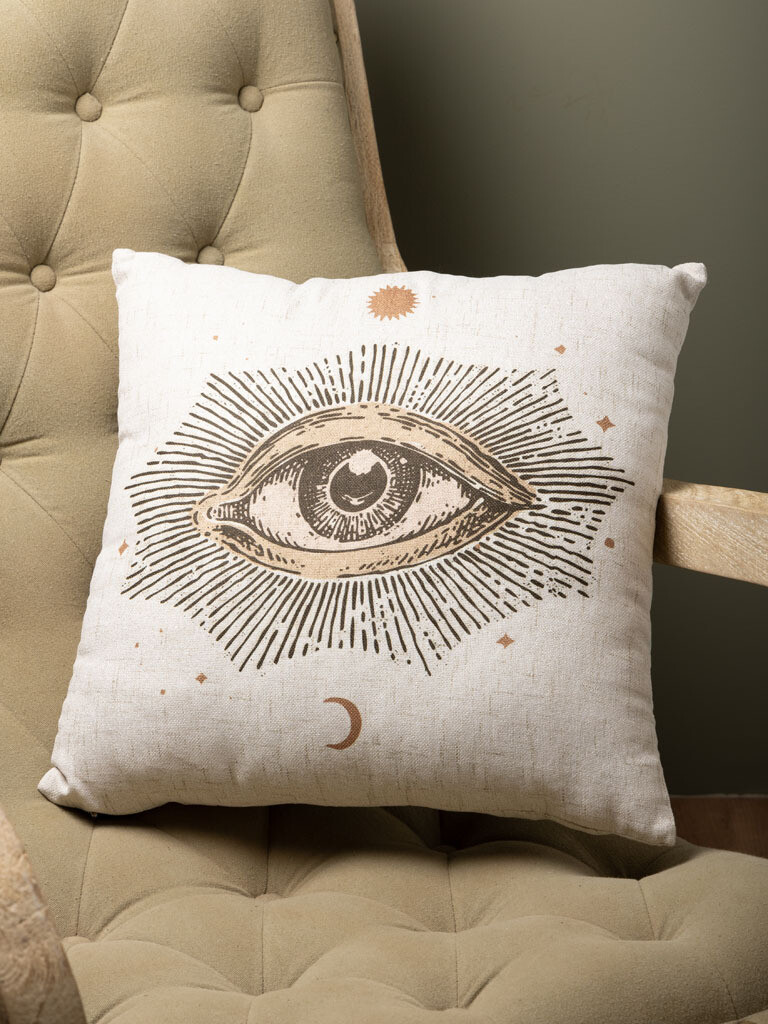 Coussin Ex Voto Oeil Mystique