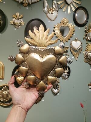 Ex Voto Coeur Sacre TODOS MIS AMORES col Or Ex Voto Coeur Sacre TODOS MIS AMORES col Or