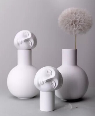 Vase Luna en Porcelaine